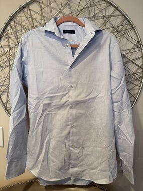 Regular Fit Light Blue Men's Dress Shirt